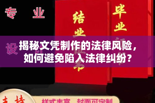 崇安揭秘文凭制作的法律风险，如何避免陷入法律纠纷？