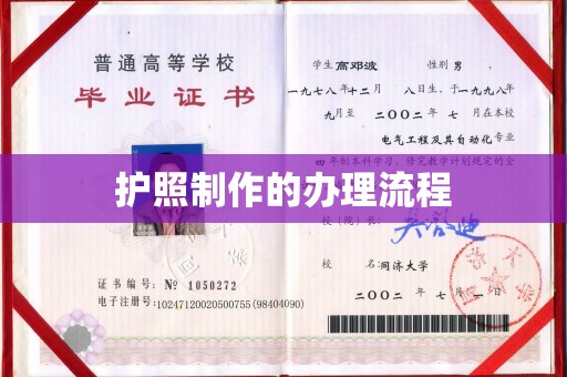 崇安护照制作的办理流程