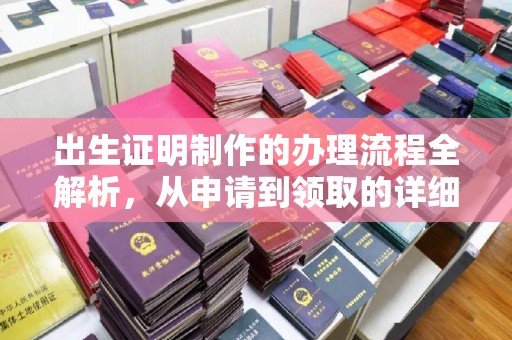 崇安出生证明制作的办理流程全解析，从申请到领取的详细指南