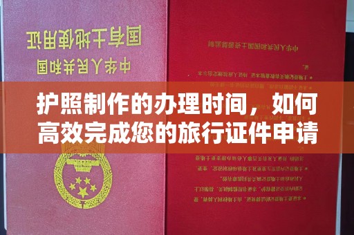 崇安护照制作的办理时间，如何高效完成您的旅行证件申请