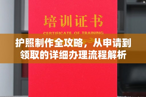 崇安护照制作全攻略，从申请到领取的详细办理流程解析