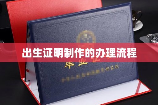 崇安出生证明制作的办理流程